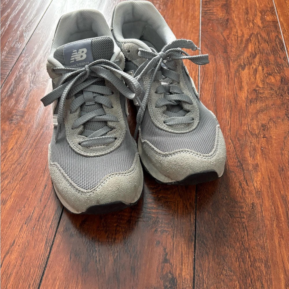 New Balance Charcoal and Light Gray Sneakers